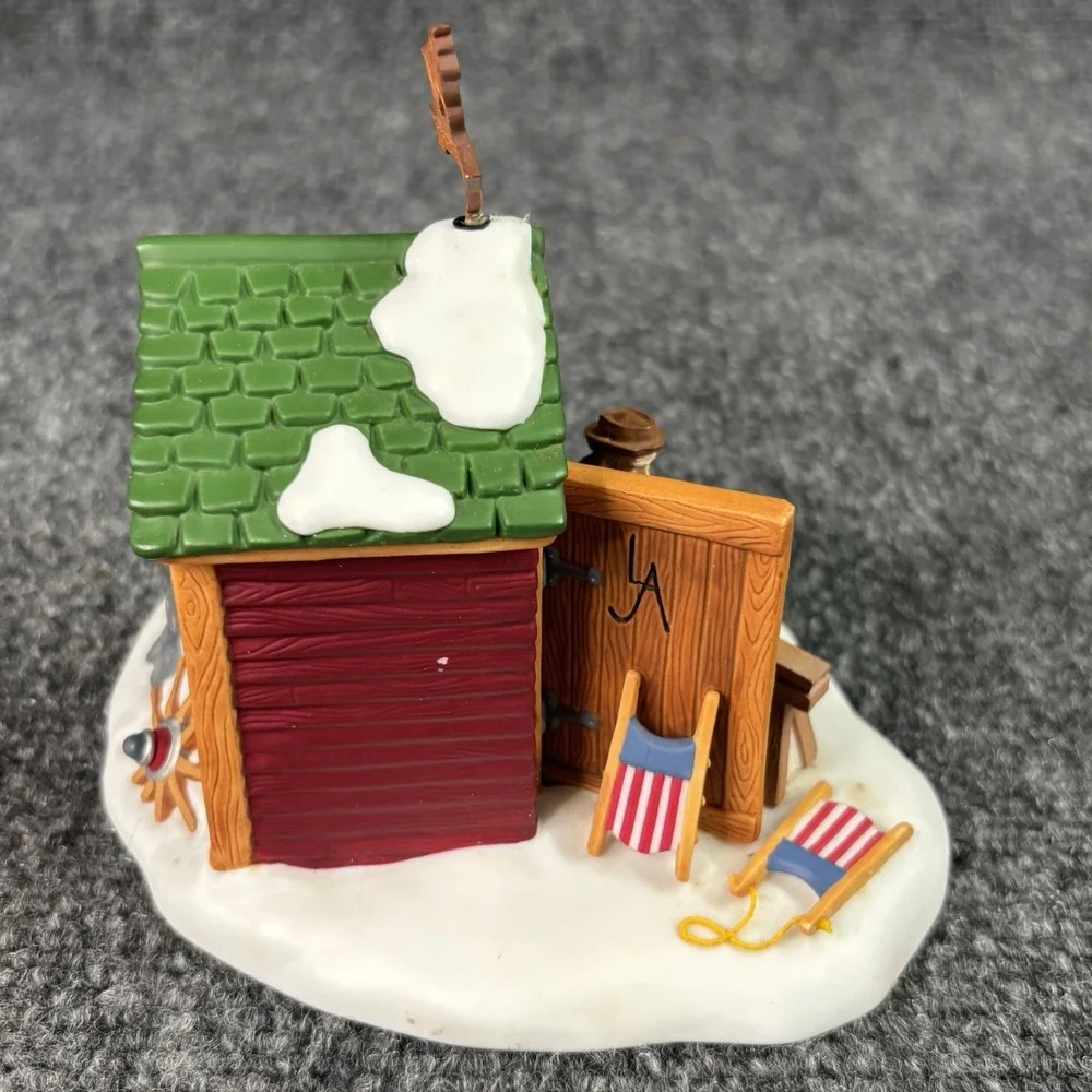 Department 56 The Woodworker 56619 New England Village Series Retired Boxed Vtg